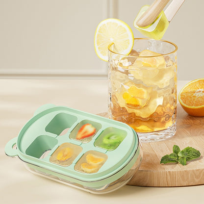 Mini Silicone Ice Cube Soft Mold Home Refrigerator Ice Box