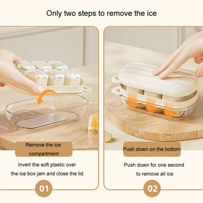 Mini Silicone Ice Cube Soft Mold Home Refrigerator Ice Box