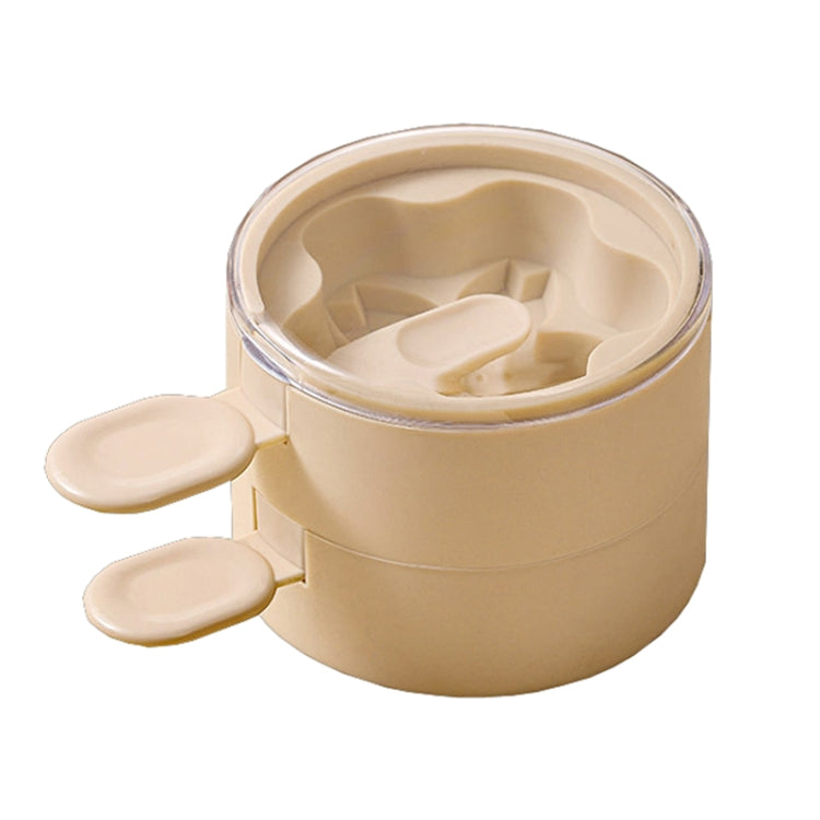 Hausgemachte Doppelschicht-Eiscreme-Form, Sommer, DIY, gefrorene Silikon-Eisbox