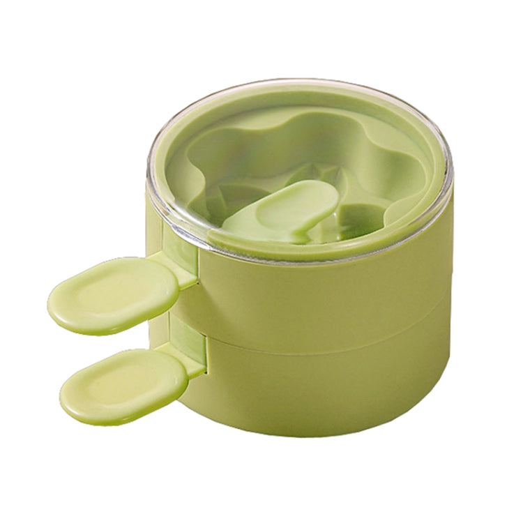 Hausgemachte Doppelschicht-Eiscreme-Form, Sommer, DIY, gefrorene Silikon-Eisbox