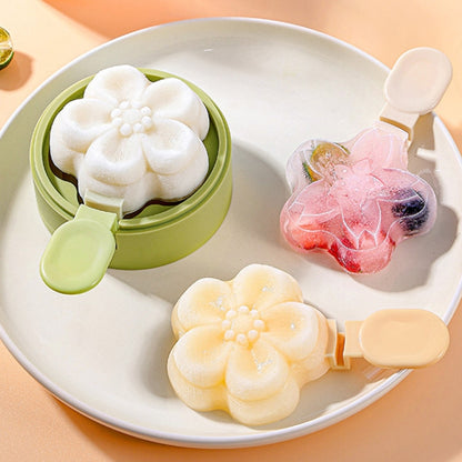 Hausgemachte Doppelschicht-Eiscreme-Form, Sommer, DIY, gefrorene Silikon-Eisbox