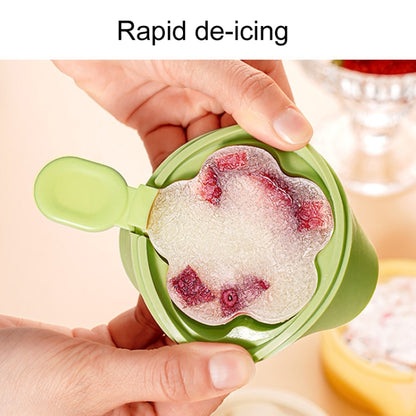 Hausgemachte Doppelschicht-Eiscreme-Form, Sommer, DIY, gefrorene Silikon-Eisbox