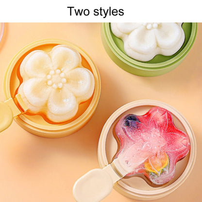 Hausgemachte Doppelschicht-Eiscreme-Form, Sommer, DIY, gefrorene Silikon-Eisbox