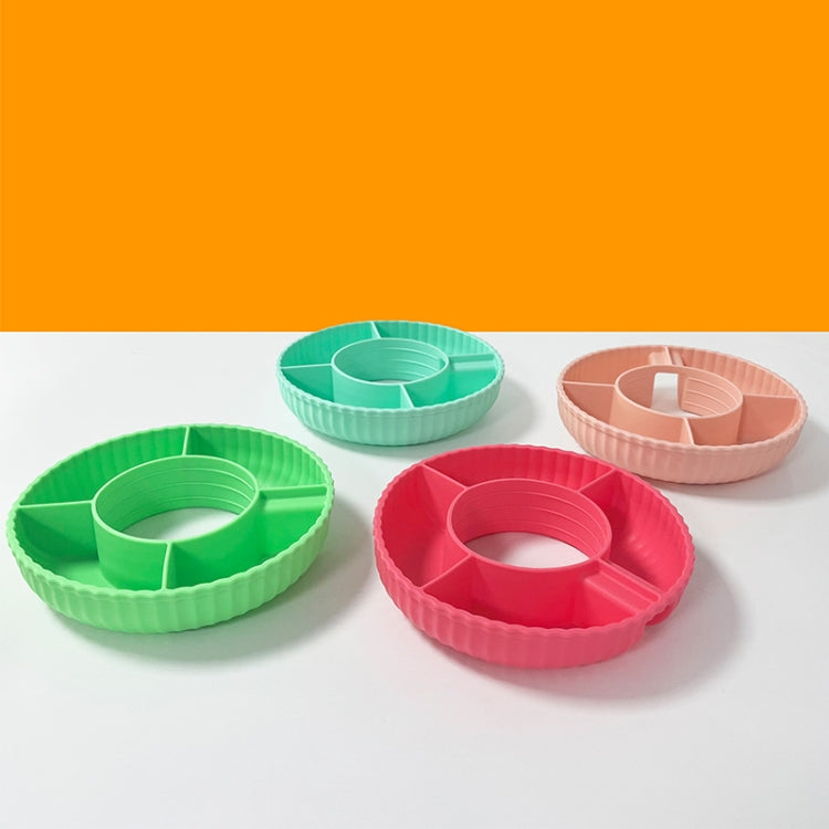 Für Stanley Quencher 40oz Tumbler mit Griff Snack Tray Silikon wiederverwendbare Snack Container