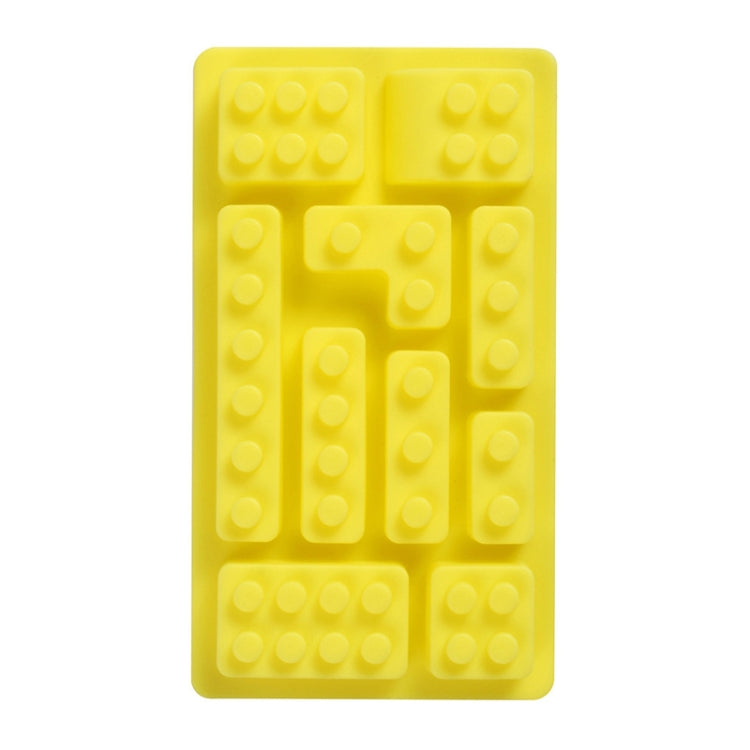 Block Silicone DIY Baking Molds Handmade Aroma Soap Mould, Yellow Block, Red Block, Blue Block