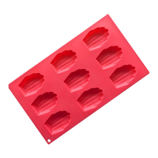 9 Grids Shells Silikon Backformen DIY handgemachte Seife Form