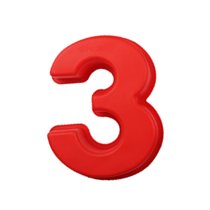 Digitale Silikon-Kuchenbackform zum Selbermachen von Keksformen, Nummer 0, Nummer 1, Nummer 2, Nummer 3, Nummer 4, Nummer 5, Nummer 6, Nummer 7, Nummer 8