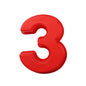Digitale Silikon-Kuchenbackform zum Selbermachen von Keksformen, Nummer 0, Nummer 1, Nummer 2, Nummer 3, Nummer 4, Nummer 5, Nummer 6, Nummer 7, Nummer 8