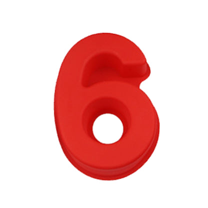 Digitale Silikon-Kuchenbackform zum Selbermachen von Keksformen, Nummer 0, Nummer 1, Nummer 2, Nummer 3, Nummer 4, Nummer 5, Nummer 6, Nummer 7, Nummer 8