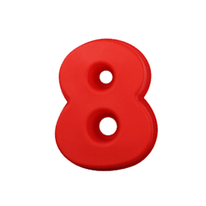 Digitale Silikon-Kuchenbackform zum Selbermachen von Keksformen, Nummer 0, Nummer 1, Nummer 2, Nummer 3, Nummer 4, Nummer 5, Nummer 6, Nummer 7, Nummer 8