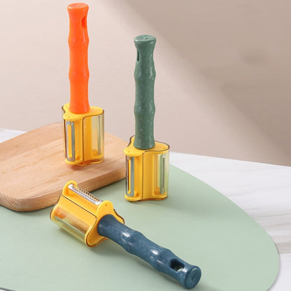 3-in-1 Haushaltsküche Gemüse- und Obstschälmesser aus Edelstahl
