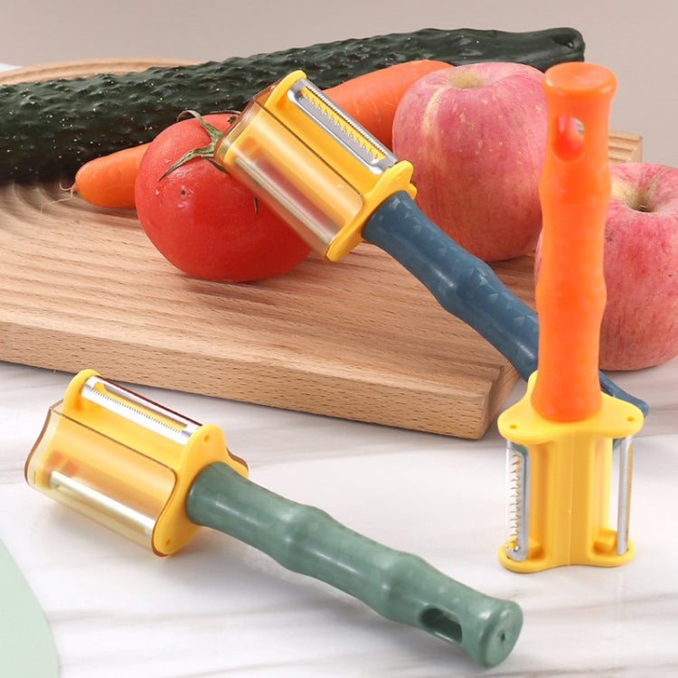 3-in-1 Haushaltsküche Gemüse- und Obstschälmesser aus Edelstahl