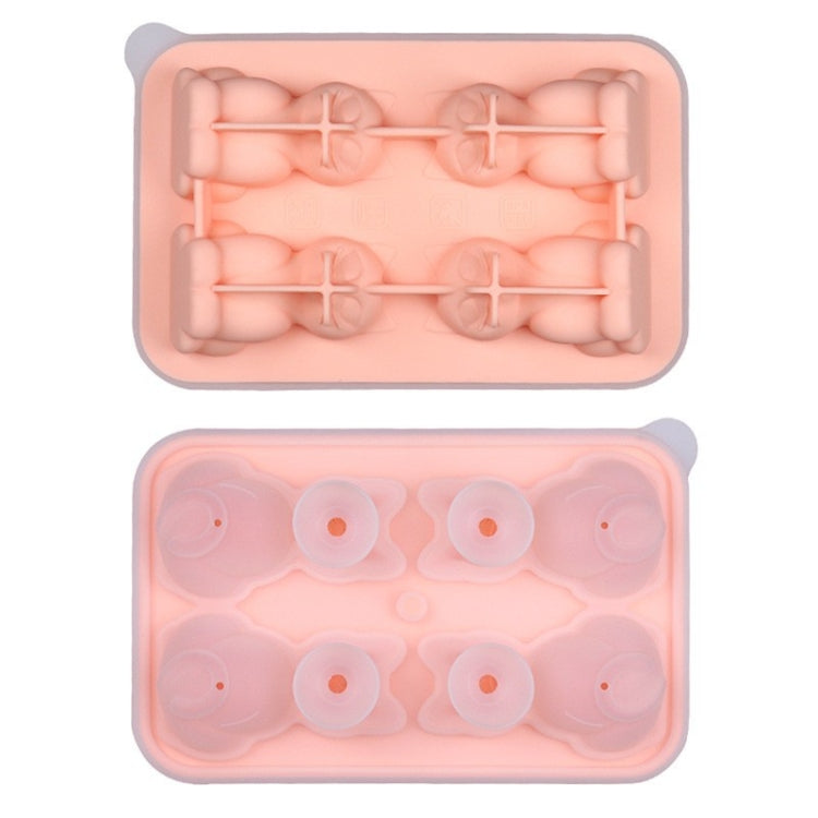 3D-Katzenform Bar Home Silikon Eisform Whisky Eisbox