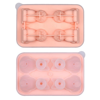 3D-Katzenform Bar Home Silikon Eisform Whisky Eisbox