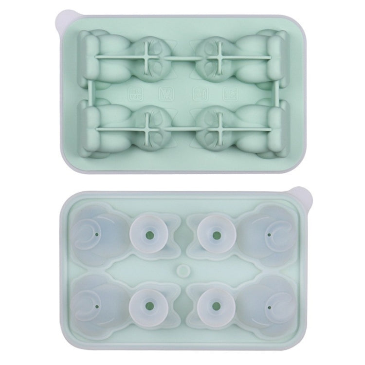 3D-Katzenform Bar Home Silikon Eisform Whisky Eisbox