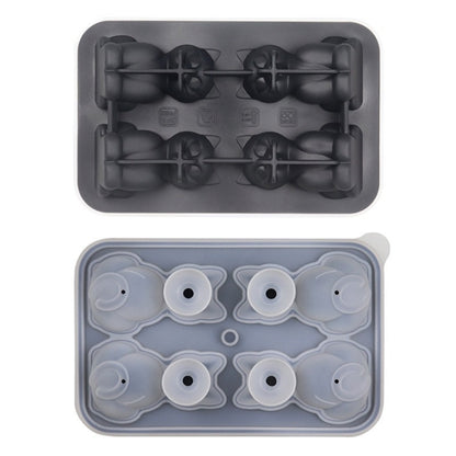 3D-Katzenform Bar Home Silikon Eisform Whisky Eisbox
