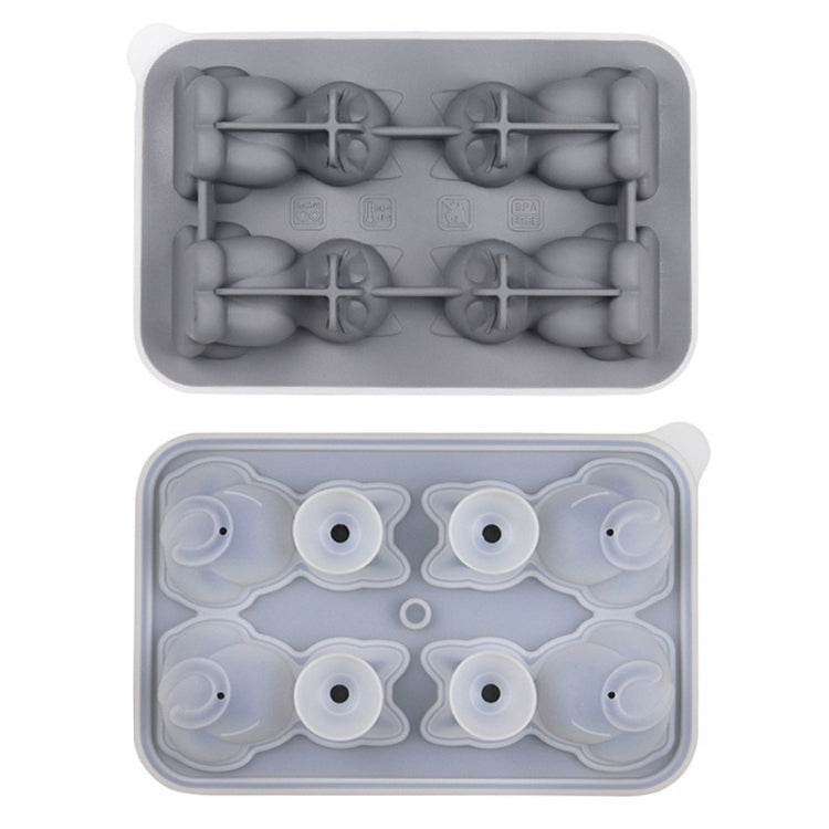 3D-Katzenform Bar Home Silikon Eisform Whisky Eisbox