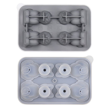 3D-Katzenform Bar Home Silikon Eisform Whisky Eisbox