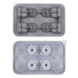 3D-Katzenform Bar Home Silikon Eisform Whisky Eisbox