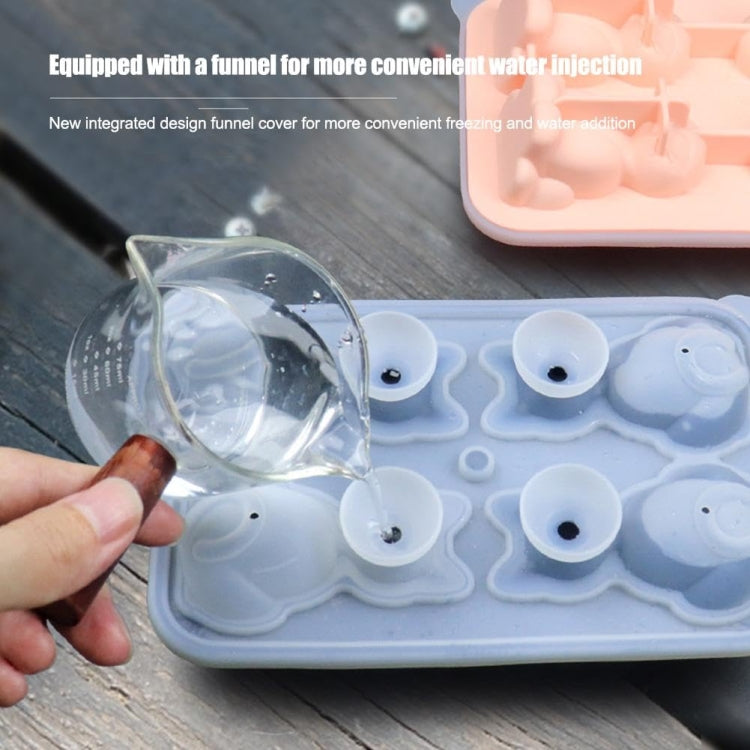 3D-Katzenform Bar Home Silikon Eisform Whisky Eisbox