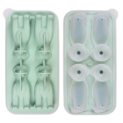 3D Dog Shaped Household Silicone Ice Mold Bar Ice Making Box