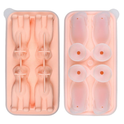 3D Dog Shaped Household Silicone Ice Mold Bar Ice Making Box