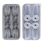 3D Dog Shaped Household Silicone Ice Mold Bar Ice Making Box