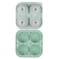 Bar Home Baking Silikon-Eisform Whisky-Eisbox, rosa Quadrat, grünes Quadrat, dunkelblaues Quadrat, graues Quadrat, rosa rund, grün rund, dunkelblau rund, grau rund