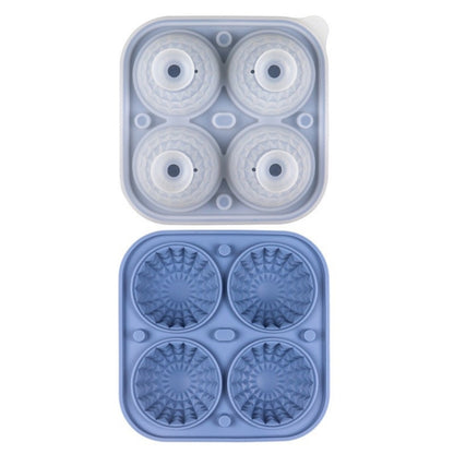 Bar Home Baking Silikon-Eisform Whisky-Eisbox, rosa Quadrat, grünes Quadrat, dunkelblaues Quadrat, graues Quadrat, rosa rund, grün rund, dunkelblau rund, grau rund
