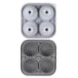Bar Home Baking Silikon-Eisform Whisky-Eisbox, rosa Quadrat, grünes Quadrat, dunkelblaues Quadrat, graues Quadrat, rosa rund, grün rund, dunkelblau rund, grau rund