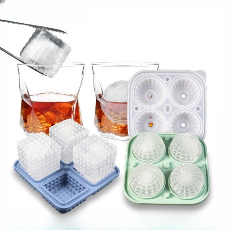 Bar Home Baking Silikon-Eisform Whisky-Eisbox, rosa Quadrat, grünes Quadrat, dunkelblaues Quadrat, graues Quadrat, rosa rund, grün rund, dunkelblau rund, grau rund