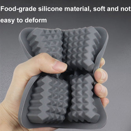 Bar Home Baking Silikon-Eisform Whisky-Eisbox, rosa Quadrat, grünes Quadrat, dunkelblaues Quadrat, graues Quadrat, rosa rund, grün rund, dunkelblau rund, grau rund
