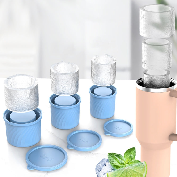 For Stanley Water Cup Silicone Ice Mould Ice Cubes Easy Release, 1st Pink, 1st Green, 1st Blue, 2nd Pink, 2nd Green, 2nd Blue, 3rd Pink, 3rd Green, 3rd Blue