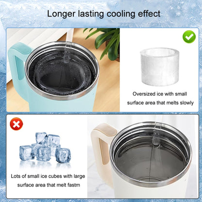 For Stanley Water Cup Silicone Ice Mould Ice Cubes Easy Release, 1st Pink, 1st Green, 1st Blue, 2nd Pink, 2nd Green, 2nd Blue, 3rd Pink, 3rd Green, 3rd Blue