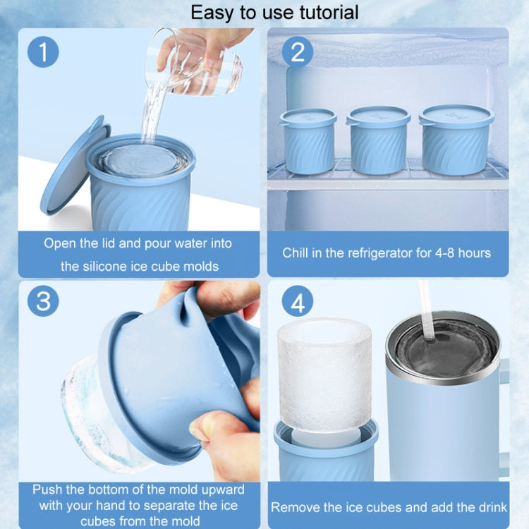 For Stanley Water Cup Silicone Ice Mould Ice Cubes Easy Release, 1st Pink, 1st Green, 1st Blue, 2nd Pink, 2nd Green, 2nd Blue, 3rd Pink, 3rd Green, 3rd Blue