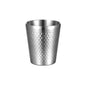 Hammerbecher aus Edelstahl 304, verdickte doppelschichtige Restaurant-Teetassen, 175 ml, 260 ml, 300 ml, 350 ml, 450 ml