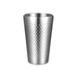 Hammerbecher aus Edelstahl 304, verdickte doppelschichtige Restaurant-Teetassen, 175 ml, 260 ml, 300 ml, 350 ml, 450 ml