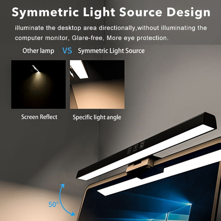 TB-30SA 33 cm Timing-Dimm-Display Asymmetrische Arbeitsaugenpflege LED-Schreibtischlampe Laptop-Bildschirm Hängeleuchte