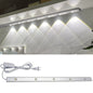220 V CN-Stecker Kleiderschrank Schrank Lampe LED-Lichtleiste mit Knopfschalter, 30 cm, 40 cm, 50 cm, 60 cm, 70 cm, 80 cm