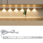 220 V CN-Stecker Kleiderschrank Schrank Lampe LED-Lichtleiste mit Knopfschalter, 30 cm, 40 cm, 50 cm, 60 cm, 70 cm, 80 cm