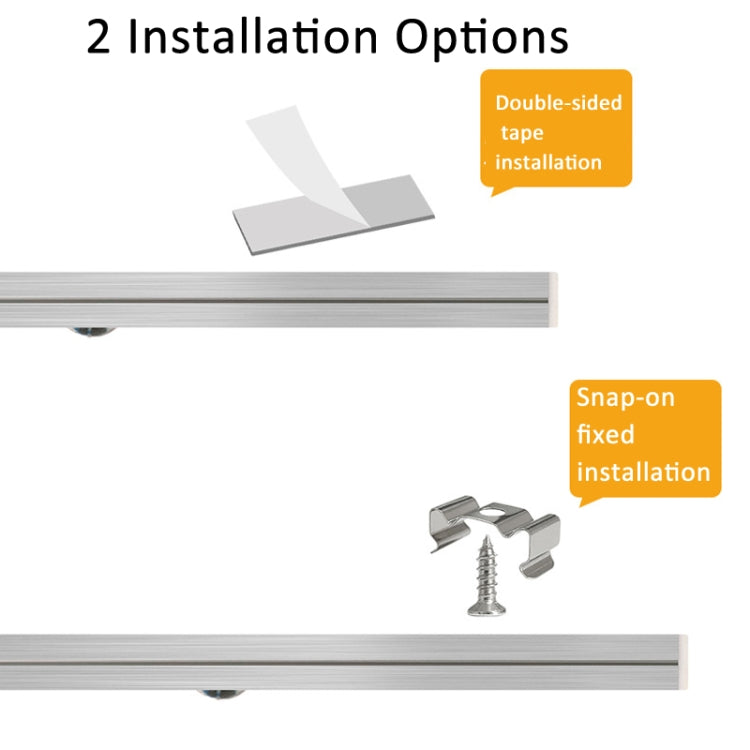 220 V CN-Stecker Kleiderschrank Schrank Lampe LED-Lichtleiste mit Knopfschalter, 30 cm, 40 cm, 50 cm, 60 cm, 70 cm, 80 cm