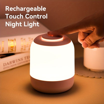 Wiederaufladbare LED-Nachtlicht-Nachttischlampe mit Touch-Steuerung, SE-Version 2400 mAh Weiß, PRO-Version 4000 mAh Weiß
