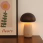 Mushroom Shape Night Light Touch Control Dimmable Bedside Atmosphere Lamp, A Type Beech, A Type Walnut, A Type Mixed, B Type Beech, B Type Walnut, B Type Mixed, C Type Beech, D Type Beech