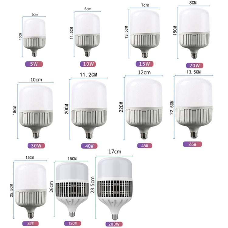 LED-Glühbirne E27-Schraube Energiesparlampe Dreifach-Schutzbirne Home Factory Lighting, 5 W, 10 W, 15 W, 20 W, 30 W, 40 W, 45 W, 60 W, 65 W, 85 W, 120 W, 200 W