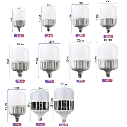 LED-Glühbirne E27-Schraube Energiesparlampe Dreifach-Schutzbirne Home Factory Lighting, 5 W, 10 W, 15 W, 20 W, 30 W, 40 W, 45 W, 60 W, 65 W, 85 W, 120 W, 200 W