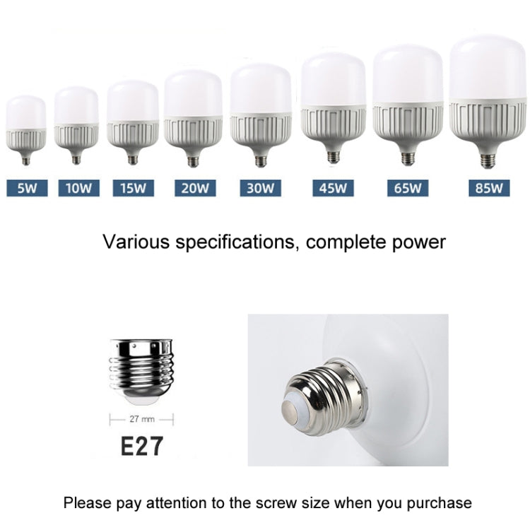 LED-Glühbirne E27-Schraube Energiesparlampe Dreifach-Schutzbirne Home Factory Lighting, 5 W, 10 W, 15 W, 20 W, 30 W, 40 W, 45 W, 60 W, 65 W, 85 W, 120 W, 200 W