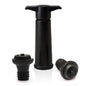 Rotwein-Vakuumpumpe, Weinverschluss-Set aus Silikon, schwarze Pumpe, 2 Verschlussstopfen (OPP-Beutel), schwarze Pumpe, 2 Verschlussstopfen (Box), 2 Verschlussstopfen mit drei Löchern (OPP-Beutel), schwarze Pumpe, dreiteilige Box