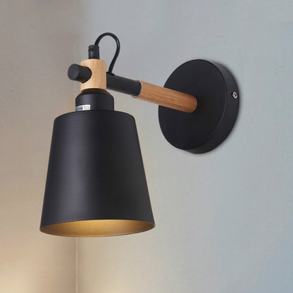 Treppenhaus Gang Nachttisch Schlafzimmer Wandleuchte Kreative einfache Hintergrund Restaurant schräge Fass Licht, AC 220 V, weiß, schwarz, grün, rosa, blau
