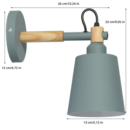 Treppenhaus Gang Nachttisch Schlafzimmer Wandleuchte Kreative einfache Hintergrund Restaurant schräge Fass Licht, AC 220 V, weiß, schwarz, grün, rosa, blau