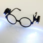 Mini-LED-Taschenlampe, verstellbar, Brillenclip, Leselicht